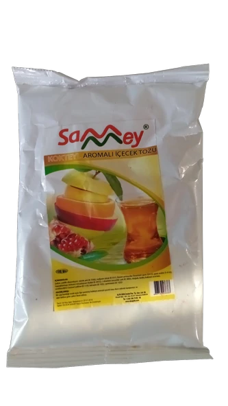 Elmas Sammey Kokteyl Aromalı İçeçek Tozu - 250 Gr. ürün görseli 1