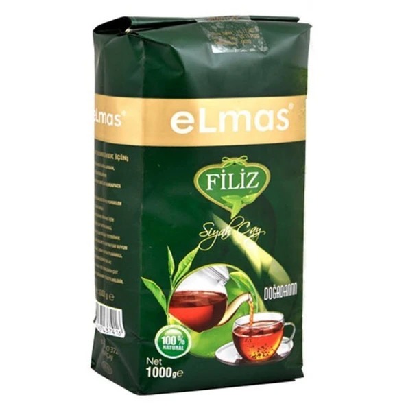 Elmas Çay Filiz Siyah Çay 1000 Gr. ürün görseli 1