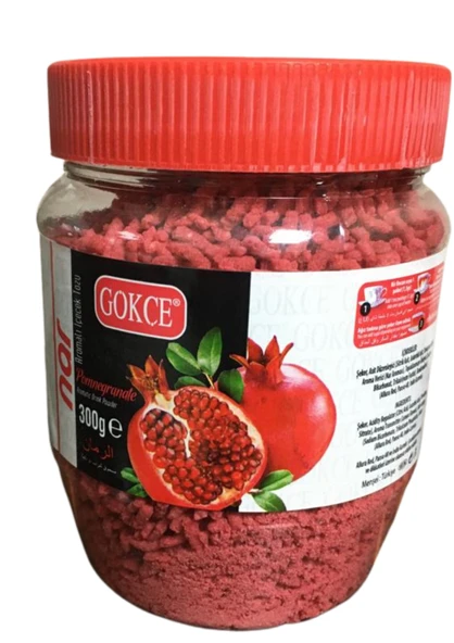 Gökçe Nar Aromalı İçeçek Tozu - 300 Gr. ürün görseli 1