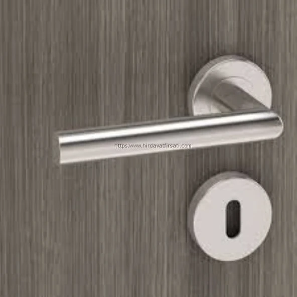 Marelli Roma paslanmaz inox rozetli kapı kolu ürün görseli 1