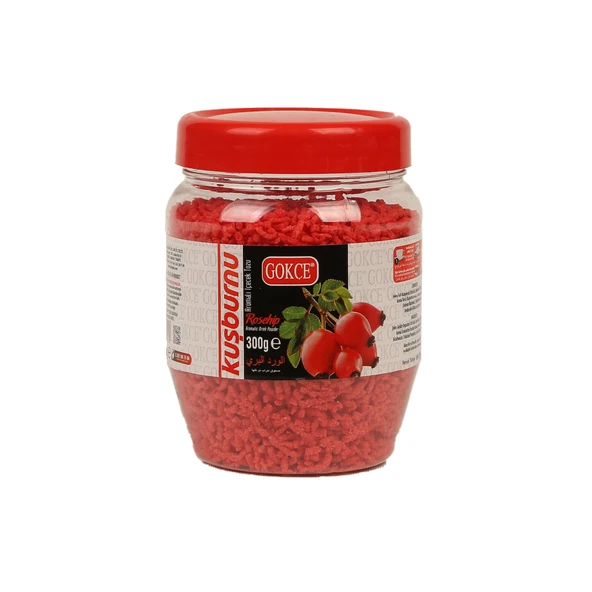 Gökçe Kuşburnu Aromalı İçeçek Tozu - 300 Gr. ürün görseli 1