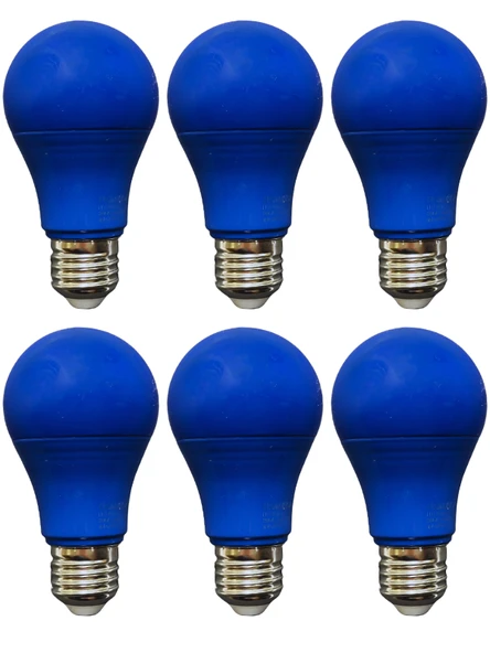 (6 Adet) Osaka 10W Mavi Işık E27 Duylu (Kalın Duy) Led Ampul ürün görseli 1