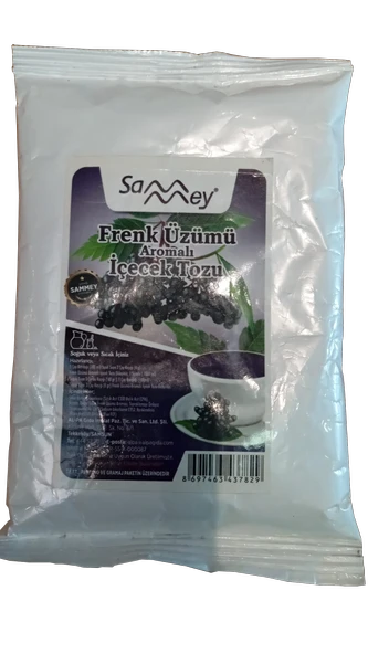 Elmas Sammey Frenk Üzümü Aromalı İçeçek Tozu - 250 Gr. ürün görseli 1