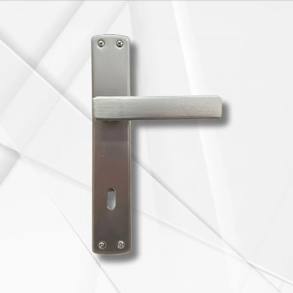 Marelli LUSSO SÜPER SATEN inox saten renkli AYNALI 1. KALİTE kapı kolu ürün görseli 1