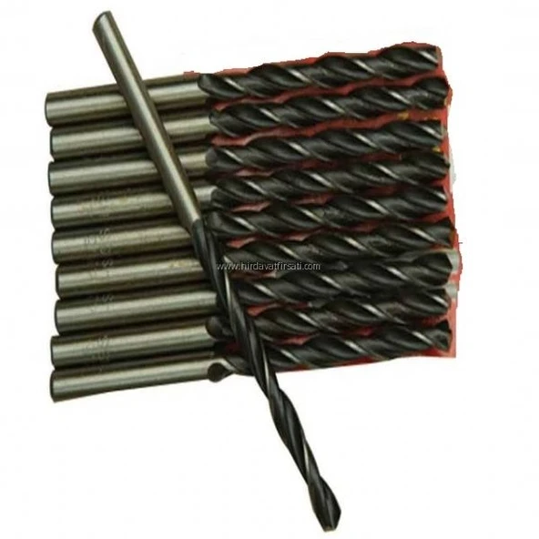 Ucuz ekonomik kaliteli HSS matkap ucu uçları 10 adet 4 mm, 10 mm, 13 mm, 16 mm ürün görseli 1