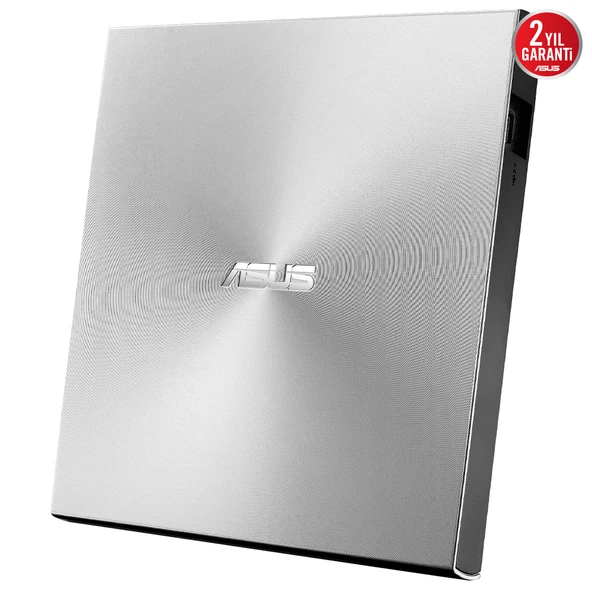 ASUS ZENDRIVE-U8M SDRW-08U8M-U TYPE-C HARİCİ DVD GÜMÜŞ ürün görseli 1