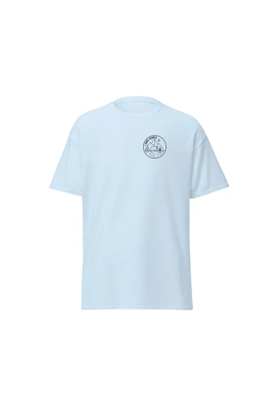 I Hate People Esprili Kamp Çadır Doğa Baskılı Unisex Pamuklu Tişört ürün görseli 1