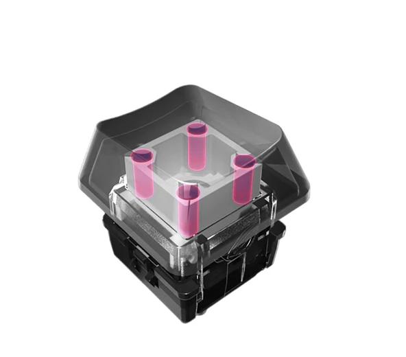 ASUS AC04 ROG PBT DOUBLESHOT KEYCAP SET FOR ROG RX SWITCHES - Resim 6