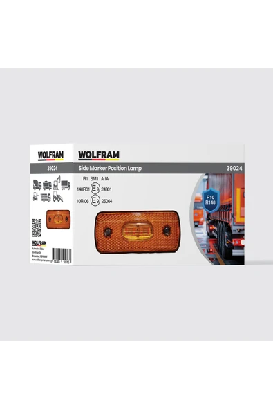 Side Marker Yan Aydınlatma Lambası - WOLFRAM 39024 ürün görseli 1