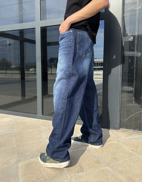 Premium Eskitme Baggy Pantolon - Resim 2