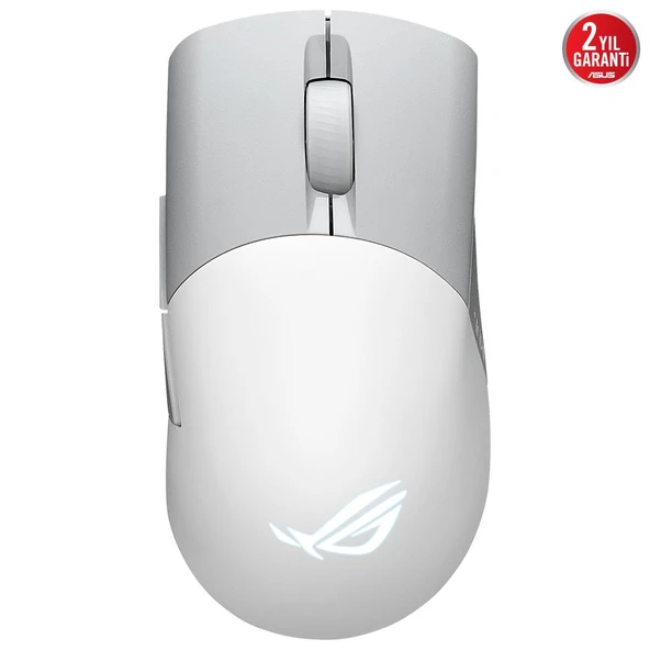 ASUS ROG KERIS WIRELESS AIMPOINT 16.000DPI OYUNCU MOUSE BEYAZ ürün görseli 1