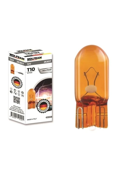 T10 Orta Dipsiz 10'lu T10 - WOLFRAM 34415 ürün görseli 1