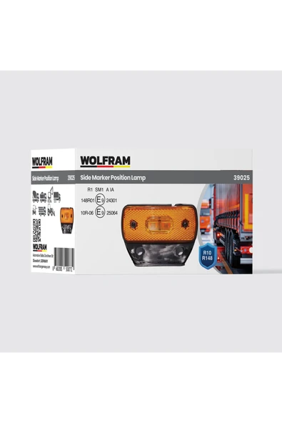 Side Marker Yan Aydınlatma Lambası - WOLFRAM 39025 ürün görseli 1