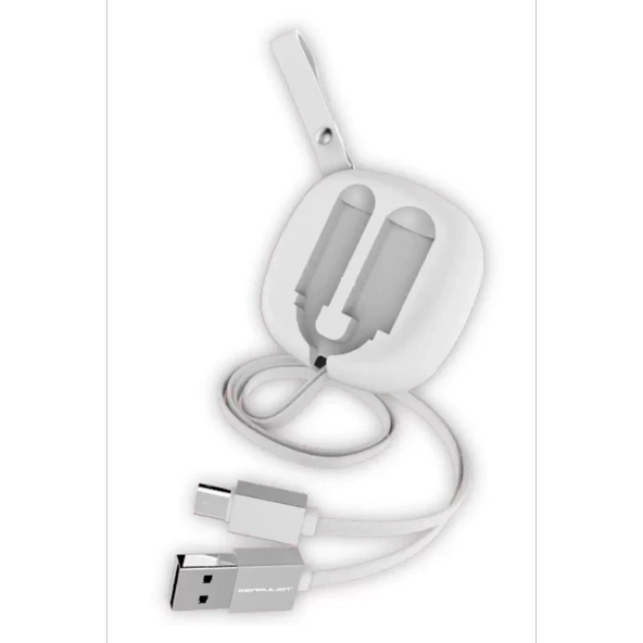 Konfulon S79 Micro USB Kablo 20cm-1M 2A - Beyaz - Resim 2