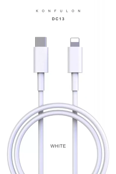Konfulon DC13 1M 20W Type-C to Lightning Kablo iphone Uyumlu ürün görseli 1