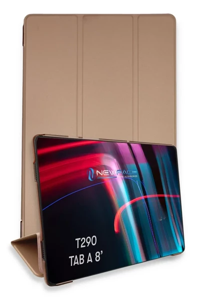 Newface Samsung Galaxy T290 Tab A 8 Kılıf Tablet Smart Kılıf - Rose Gold ürün görseli 1