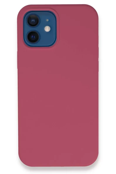 Newface Apple iPhone 12 Kılıf Lansman Legant Silikon - Fuşya ürün görseli 1
