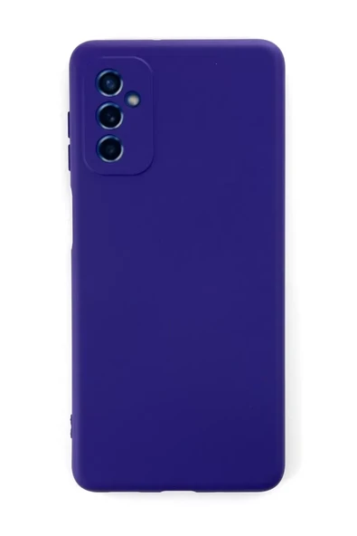 Newface Samsung Galaxy M52 5G Kılıf Nano içi Kadife Silikon - Mor ürün görseli 1
