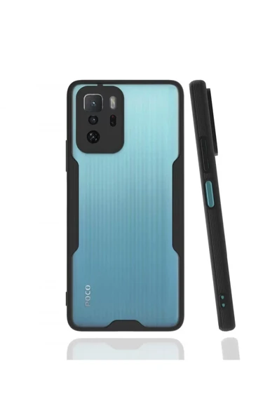 Newface Xiaomi Poco X3 GT Kılıf Platin Silikon - Siyah ürün görseli 1