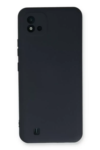 Newface Realme C11 2021 Kılıf Nano içi Kadife Silikon - Lacivert ürün görseli 1