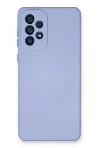 Newface Samsung Galaxy A53 5G Kılıf Nano içi Kadife Silikon - Lila ürün görseli 1