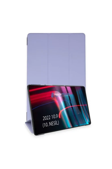 Newface Apple iPad 2022 10.9 (10.nesil) Kılıf Tablet Smart Kılıf - Lila ürün görseli 1