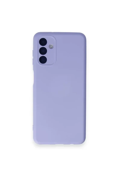 Newface Samsung Galaxy A14 4G Kılıf Nano içi Kadife Silikon - Lila ürün görseli 1