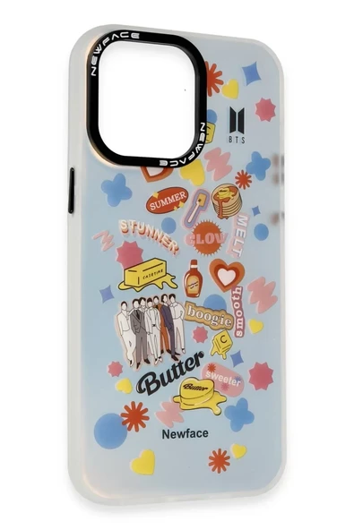 Newface Apple iPhone 14 Pro Max Kılıf Estoril Desenli Kapak - Estoril - 16 ürün görseli 1
