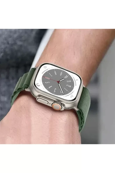 Newface Apple Watch 38mm Mountain Kordon - Lila - Resim 3