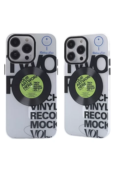 Newface Apple iPhone 12 Pro Max Kılıf Apollo Magneticsafe Desenli Kapak - Apollo Şeffaf - 5 ürün görseli 1