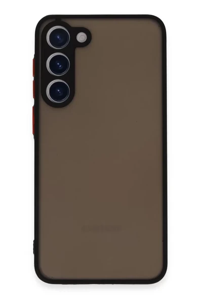 Newface Samsung Galaxy S23 Plus Kılıf Montreal Silikon Kapak - Siyah ürün görseli 1