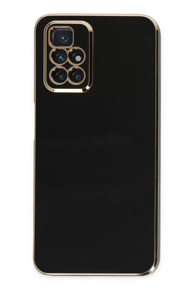 Newface Xiaomi Redmi 10 2022 Kılıf Volet Silikon - Siyah ürün görseli 1