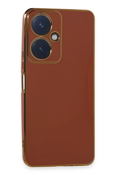 Newface Vivo Y27 Kılıf Volet Silikon - Kırmızı ürün görseli 1