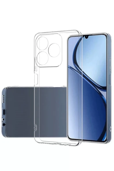 Newface Realme C61 Kılıf Lüx Şeffaf Silikon ürün görseli 1