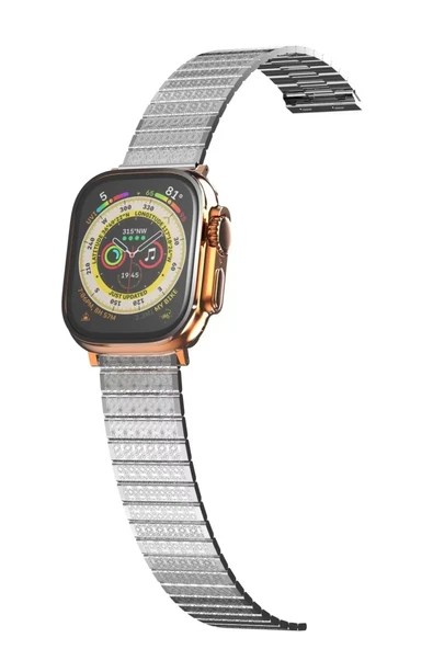 Newface Apple Watch 38mm Made Metal Kordon - Gümüş ürün görseli 1
