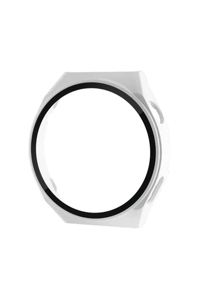 Newface Huawei Watch GT2 46mm Dota Camlı Kasa Ekran Koruyucu - Uzay Grisi ürün görseli 1