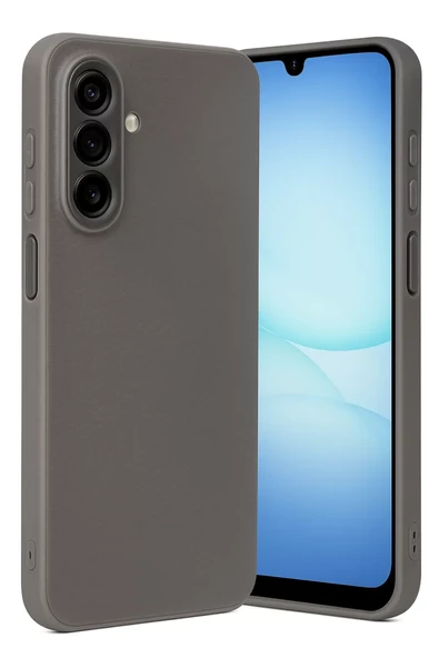 Newface Samsung Galaxy A17 5G Thermax Silikon Kılıf - Gri ürün görseli 1