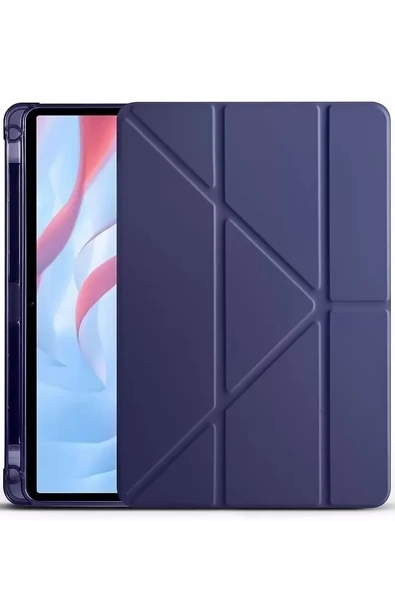 Newface Huawei Honor Pad X9A Kalemlikli Mars Tablet Kılıfı - Lacivert ürün görseli 1
