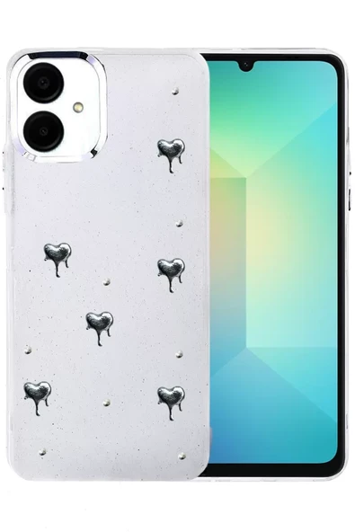 Newface Samsung Galaxy A06 Fiyonk Desenli Kapak - Desen 3 ürün görseli 1