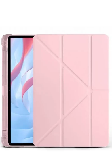 Newface Huawei Honor Pad X9A Kalemlikli Mars Tablet Kılıfı - Rose Gold ürün görseli 1