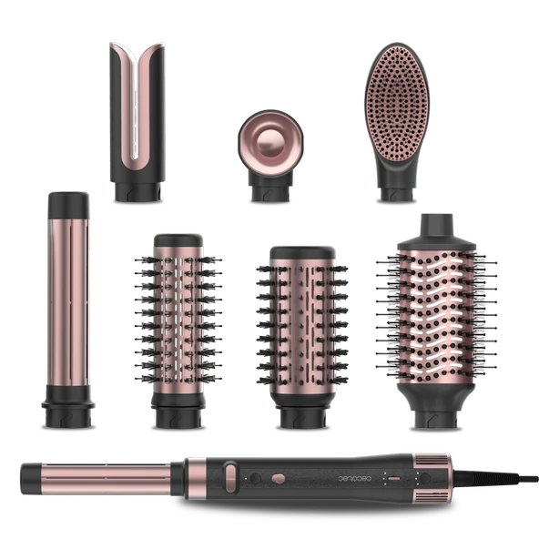 Ceramiccare 8In1 Saç Şekillendirme Seti | Çok Başlıklı Fön Seti ürün görseli 1