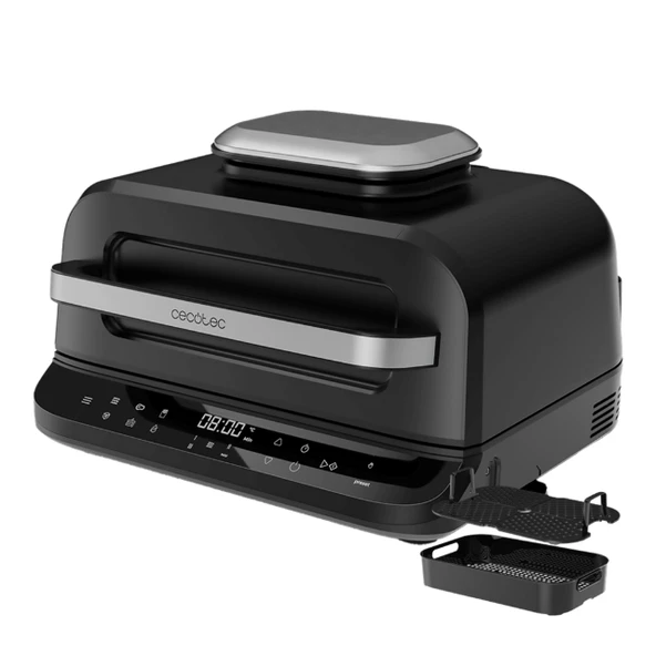 Cecofry Firedome 6000 Airfryer 6 L Grill Teknolojili 2400W Güçlü Yağsız Fritöz Çoklu Pişirme ürün görseli 1