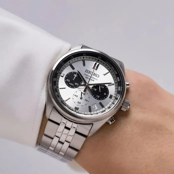 Seiko Chronograph SSB425P1 Erkek Kol Saati - Resim 3