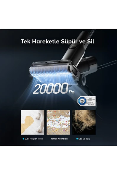 F25 ACE Islak Kuru Akıllı Dikey Süpürge - Resim 5