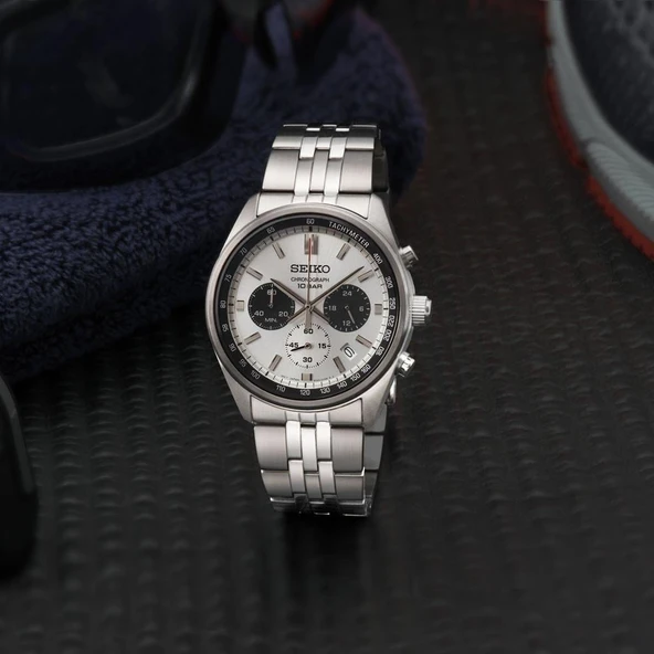 Seiko Chronograph SSB425P1 Erkek Kol Saati - Resim 6