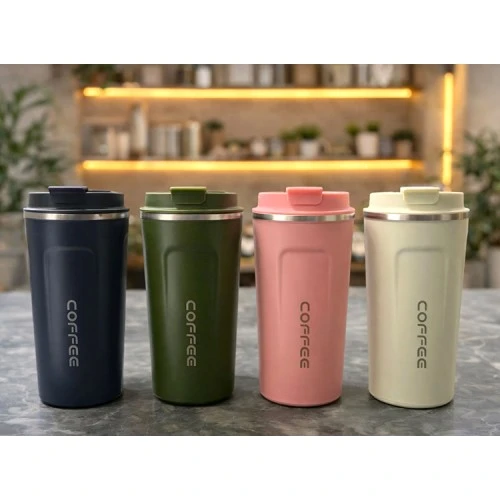 480 ml Paslanmaz Çelik Termos Mug Bardak ürün görseli 1