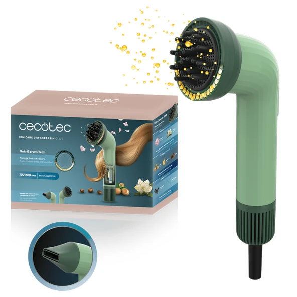 Ionicare Dry Keratin Olive Saç Kurutma Makinesi | İyonik Güçlü Hızlı Kurutma Fön ürün görseli 1