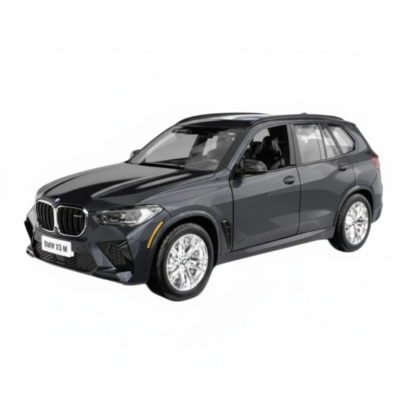 1/32 BMW X5 M Siyah Model Araba - Resim 2