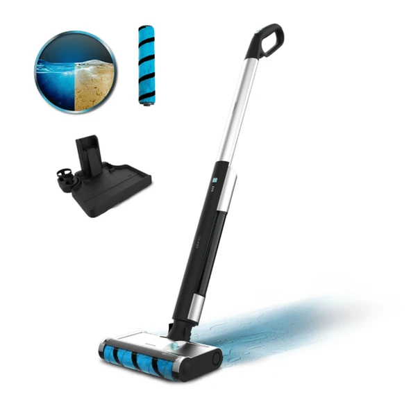 Freego Wash Kablosuz Elektrikli Mop Güçlü Temizlik 40 Dakika Kullanım ürün görseli 1