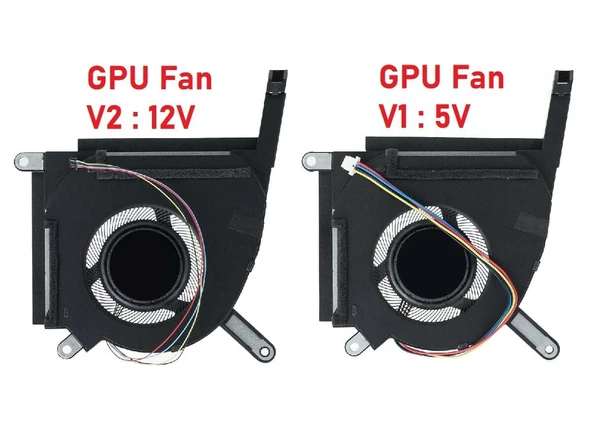 Asus TUF Gaming F16 FX607VU-RL073W-Gaming GPU Fan V2 12V ürün görseli 1